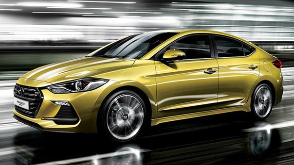 Компания Hyundai «зарядила» седан Elantra